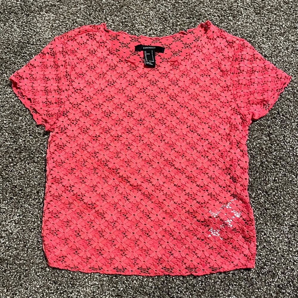 Forever 21 top, S, pink